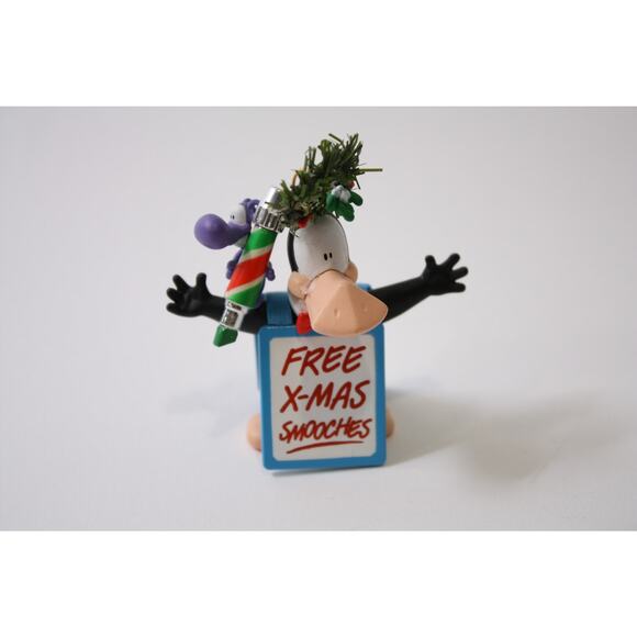 Berkeley Breathed, Opus, 2000, Free Christmas Smooches Ornament, Christmas, Vint - Picture 1 of 3